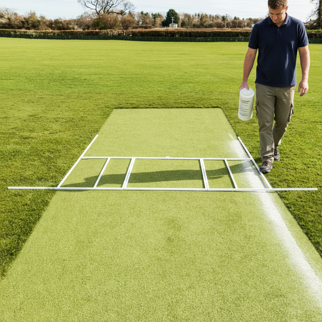 Cricket Crease Marking Frame