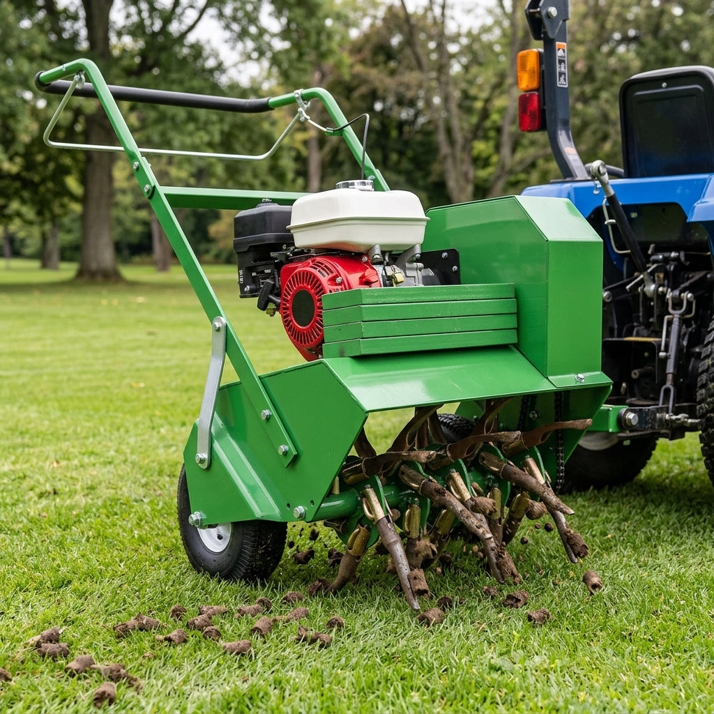 Closed Core Tine Aerator