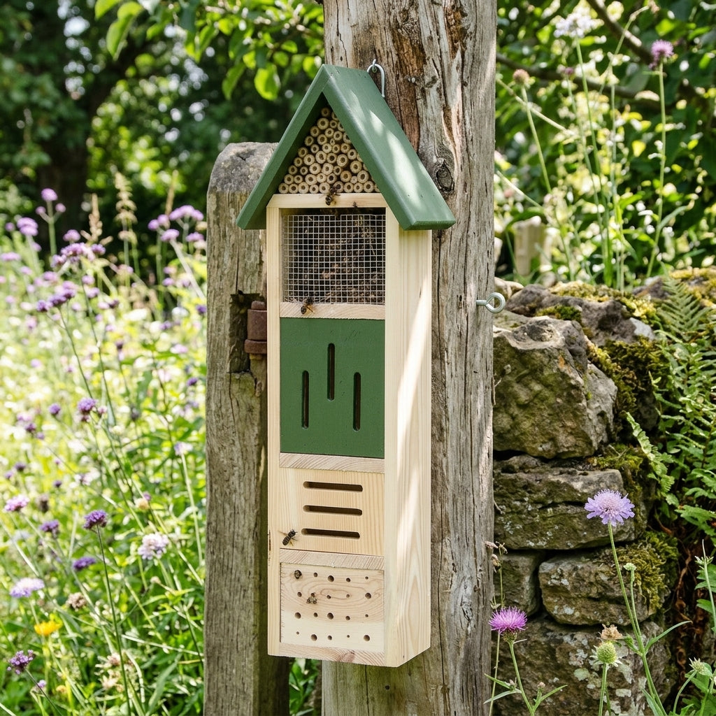 Insect Tower for Solitary Bees and Insect Shelter