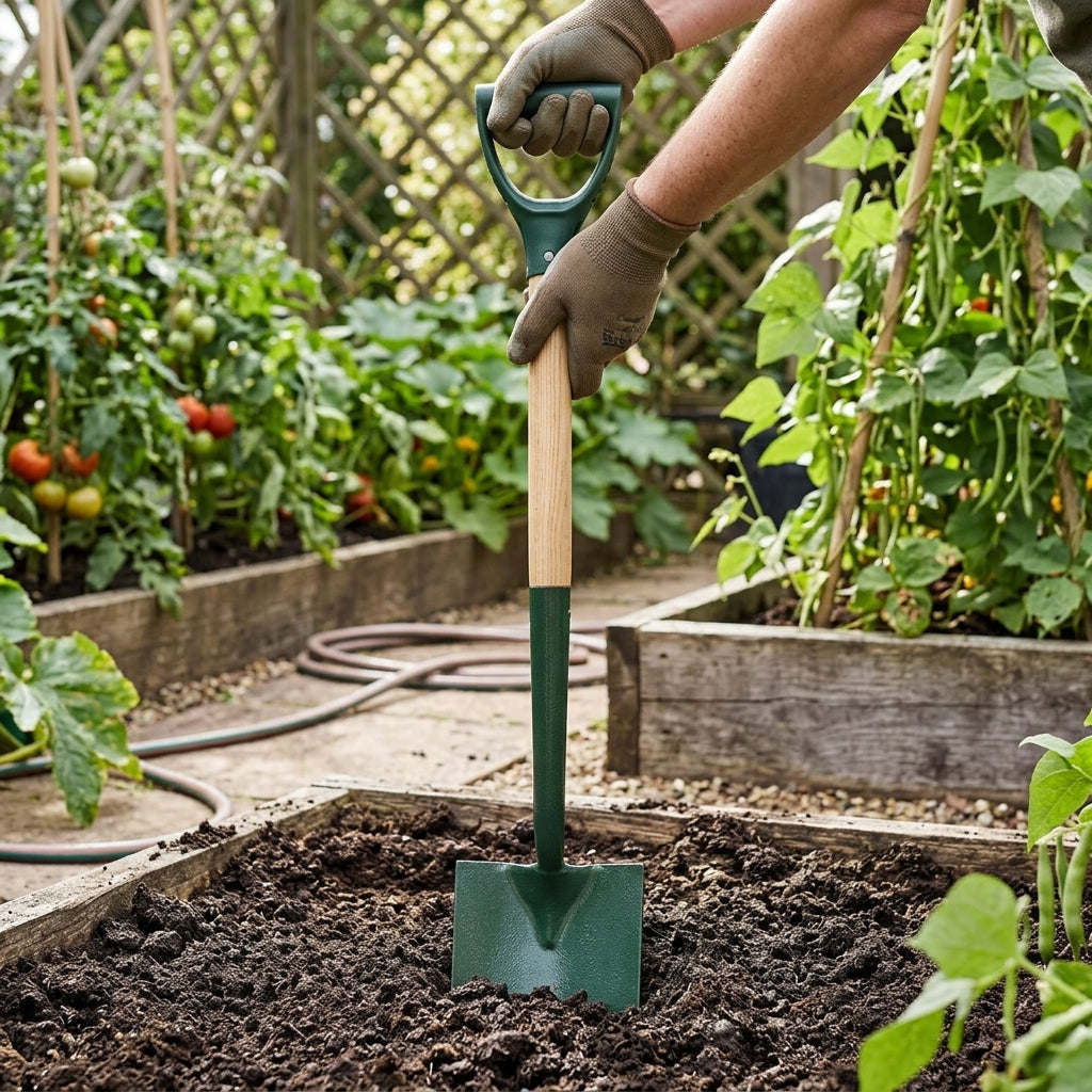 Garden Spade with Ergonomic Handle