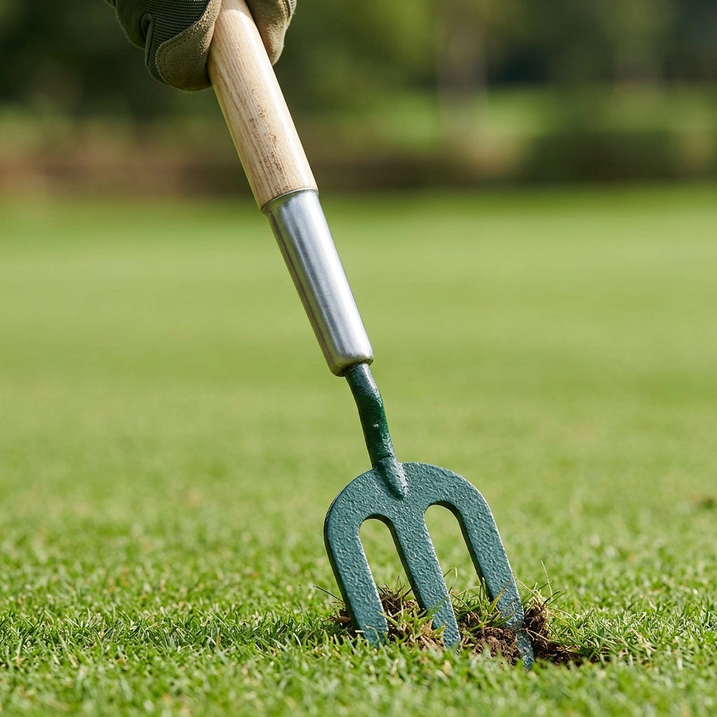 Long Handled Divot Fork with Ergonomic Grip (view 2)