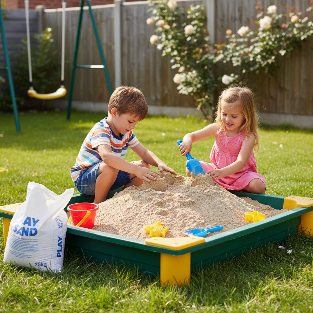 Natural Play Sand 25kg Bag - Image 2