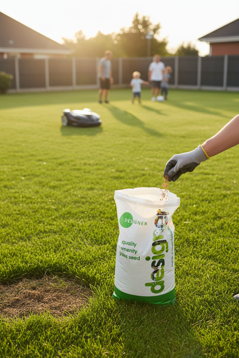 Low Maintenance Grass Seed 20kg Mix for Shaded Areas and Drought Tolerance - Image 2