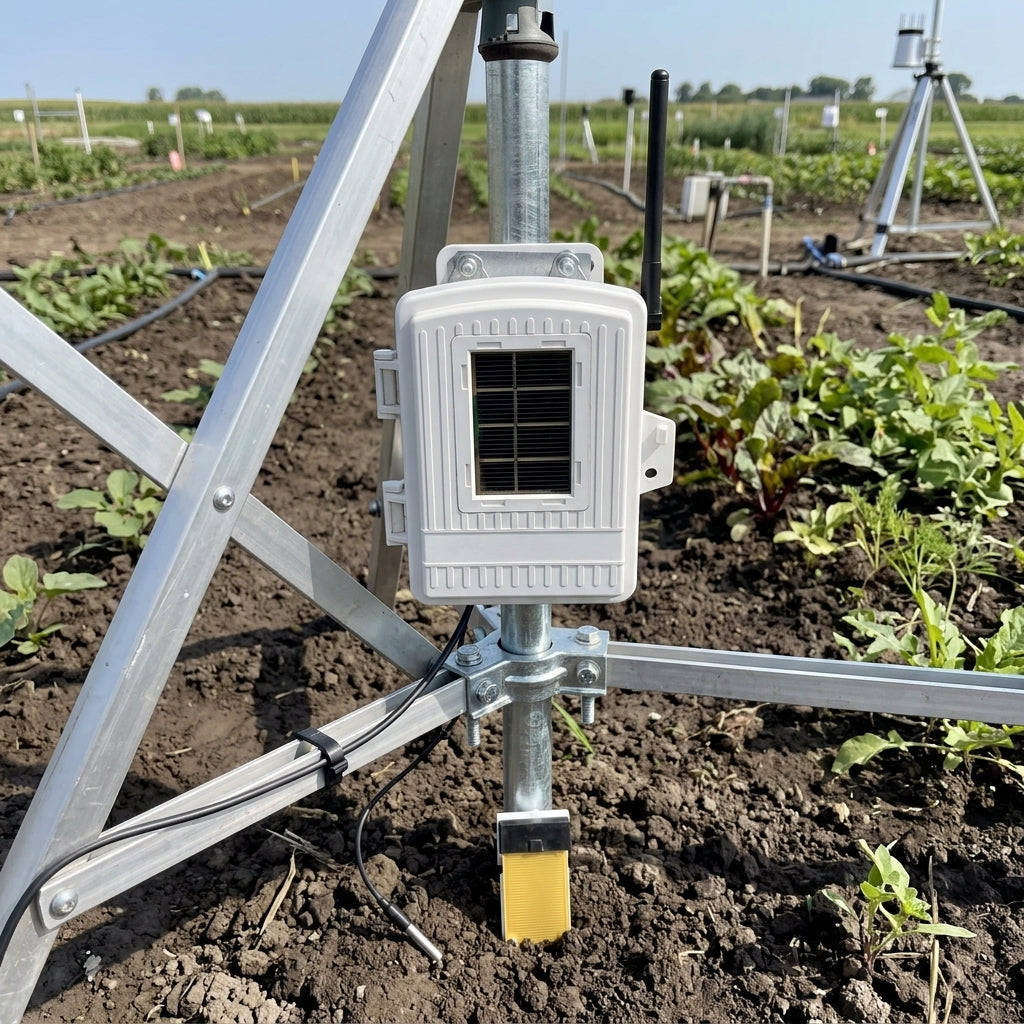 Wireless Leaf & Soil Moisture/Temperature Station