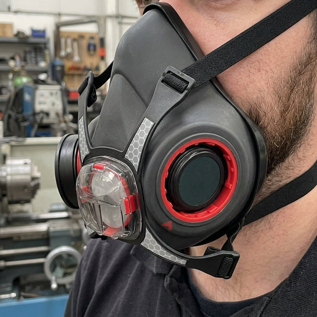 Half Mask Respirator with A2/P3 Filters (view 2)