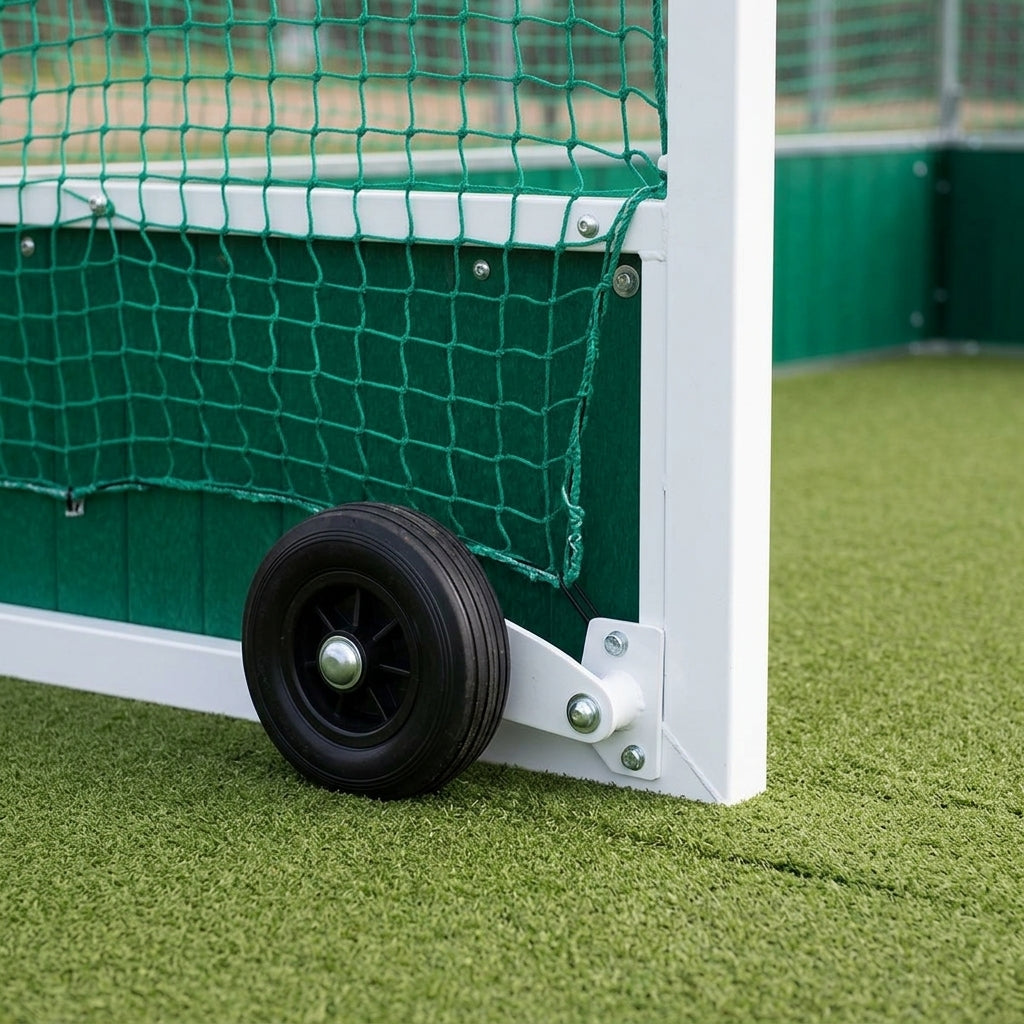 50mm Square Hockey Goals with PVC Backboards (view 2)