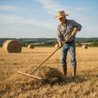Wooden Hay Rake - Image 2