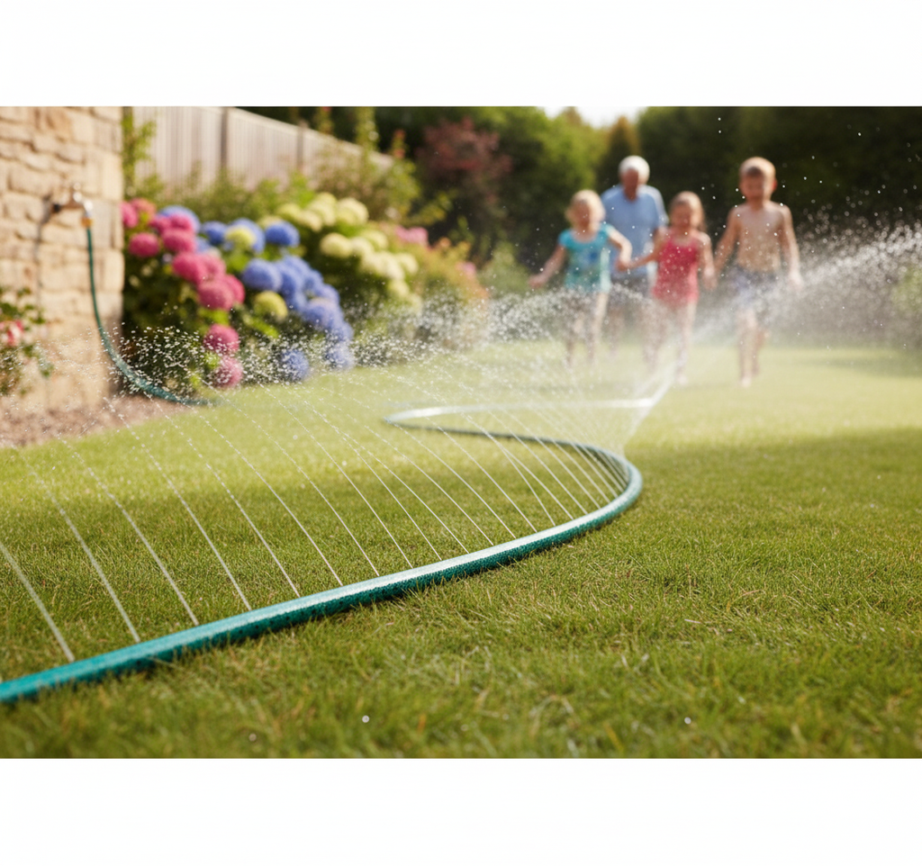 Soaker Hose 7.5m and 15m Lengths with Connectors for Efficient Watering