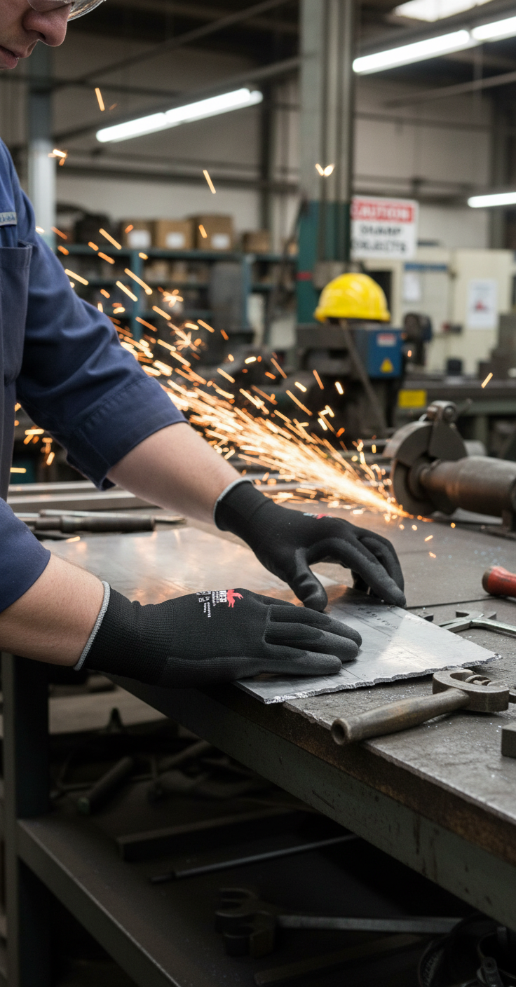 PU Palm Precision Work Glove - Image 2