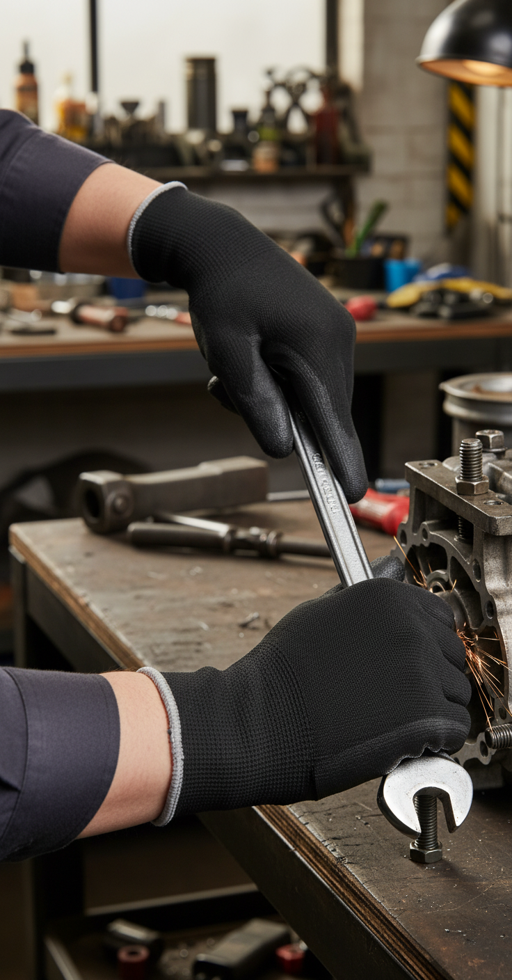 PU Palm Precision Work Glove