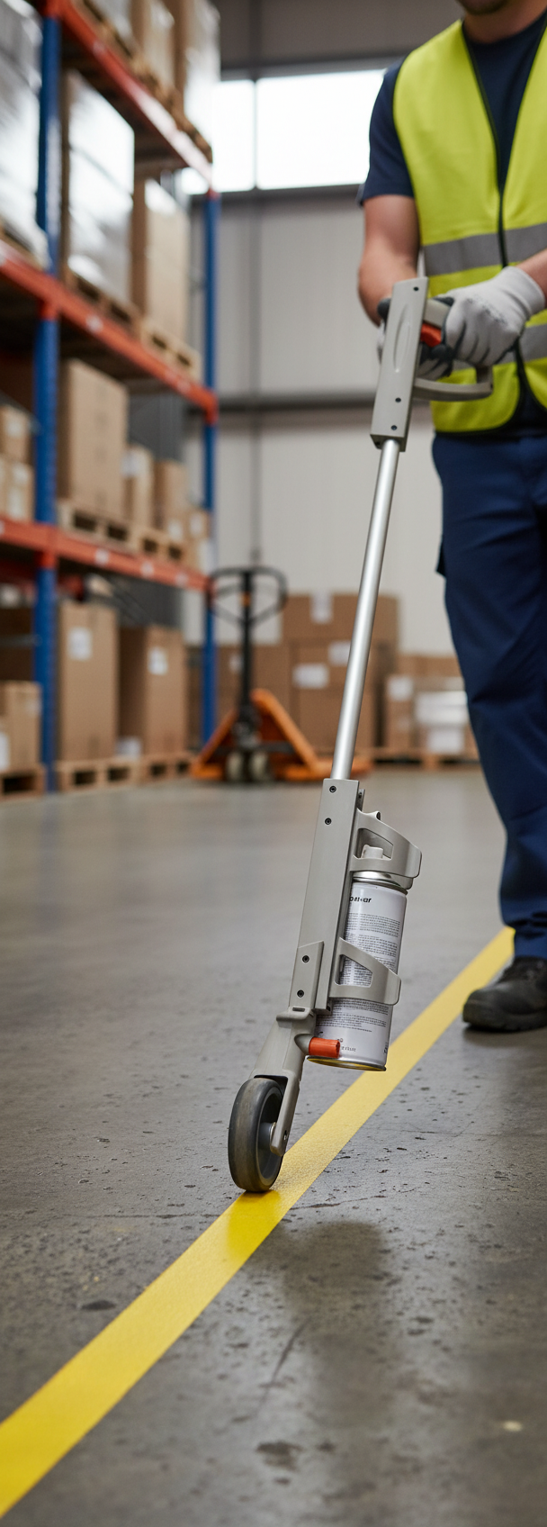 Aerosol Marking Rod One Wheel Applicator