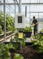 Wireless Leaf and Soil Moisture/Temperature Station