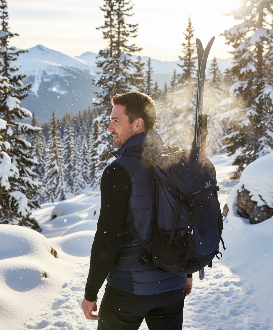 Merino Wool Crewneck for Cold Weather Activities - Image 2