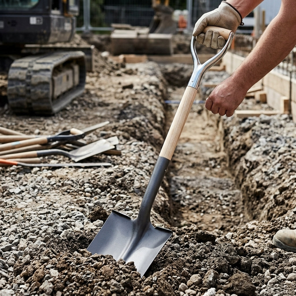 Taper Mouth Solid Socket Ash Shovel