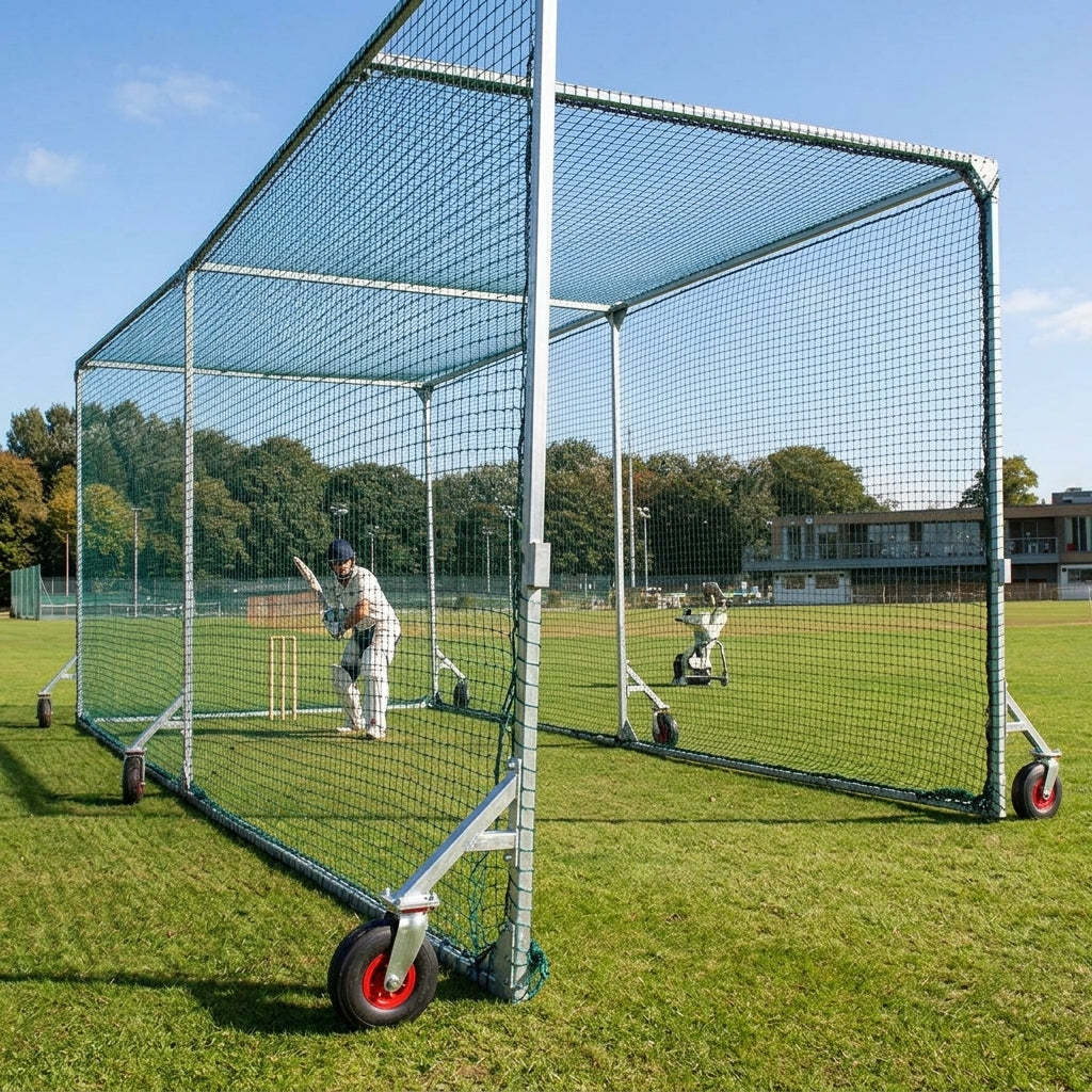 7.6m x 3.6m Mobile Cricket Net