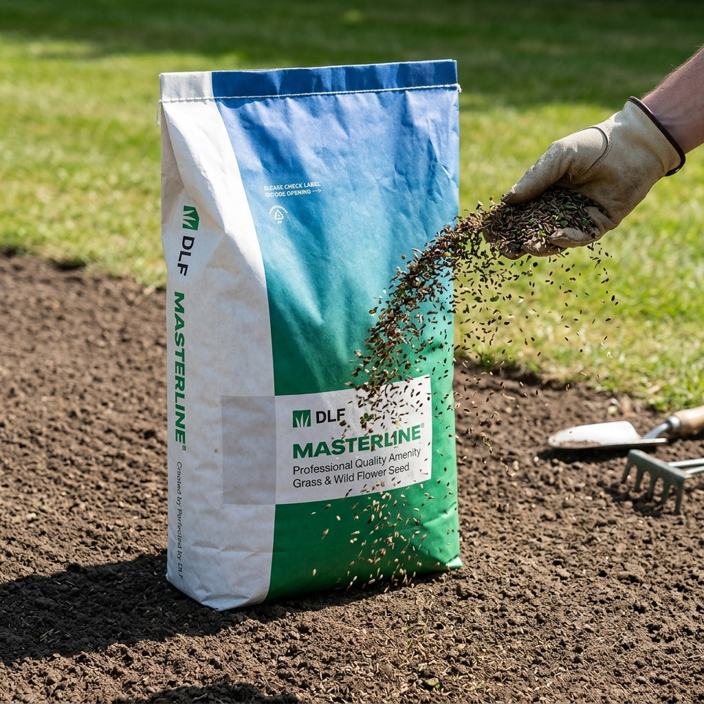 20kg Grass Seed Mix with Clover and Ryegrass