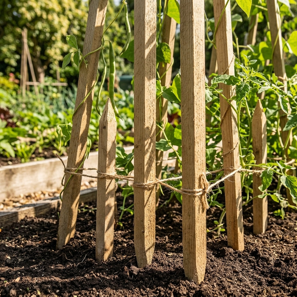 75cm & 1.3m Square Stakes Untreated Timber