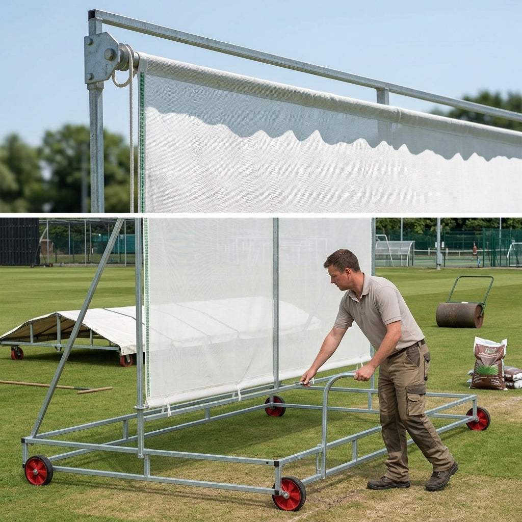 4.25m(H) x 5m(W) Cricket Roller Screen