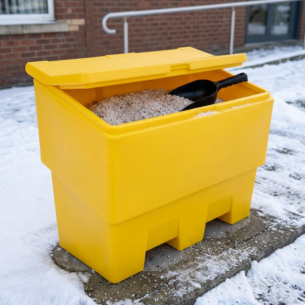 340L Grit Bin UV Stabilised Polyethylene (view 2)