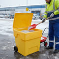 Yellow Grit Bin 200L