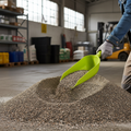 Grit Scoop for Efficient Snow Clearing and Rock Salt Handling
