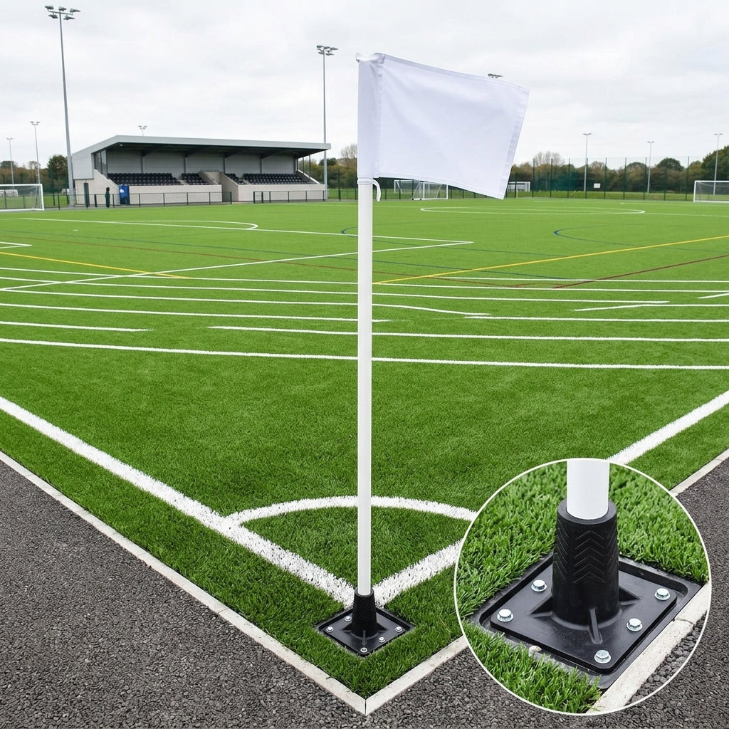Corner Pole with Rubber Socket