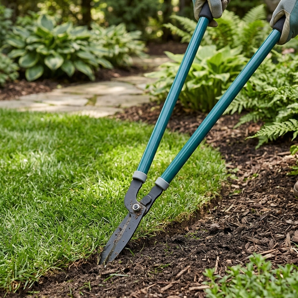 Edging Shears with Teflon Coated Blades