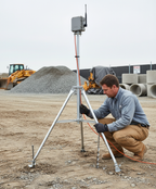 Mounting Tripod with Ground Spikes for Weather Stations and Sensors - Image 2