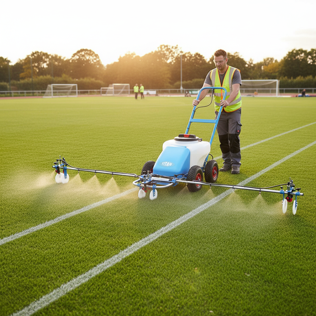 Dual-Line Athletics Boom for Enhanced Line Marking Efficiency - Image 2