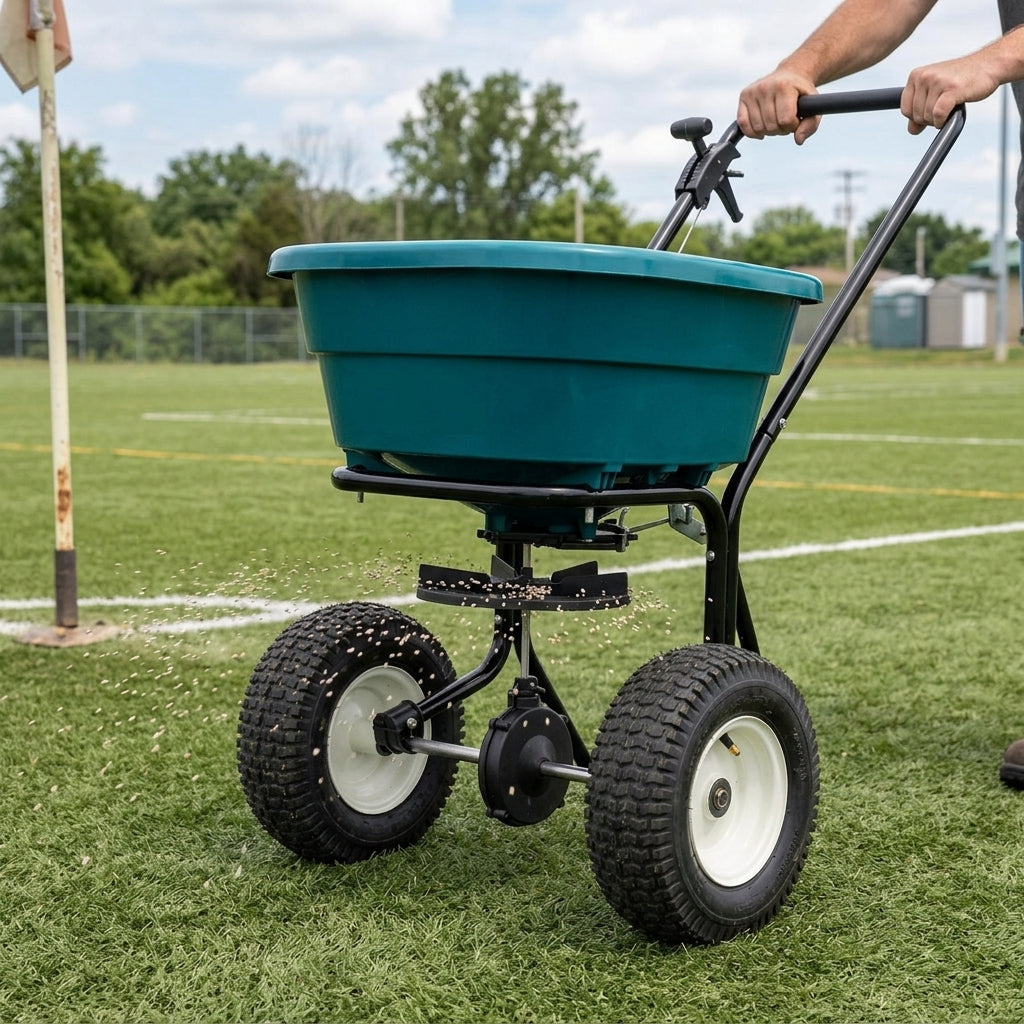 Spreader for Smaller Sports Grounds