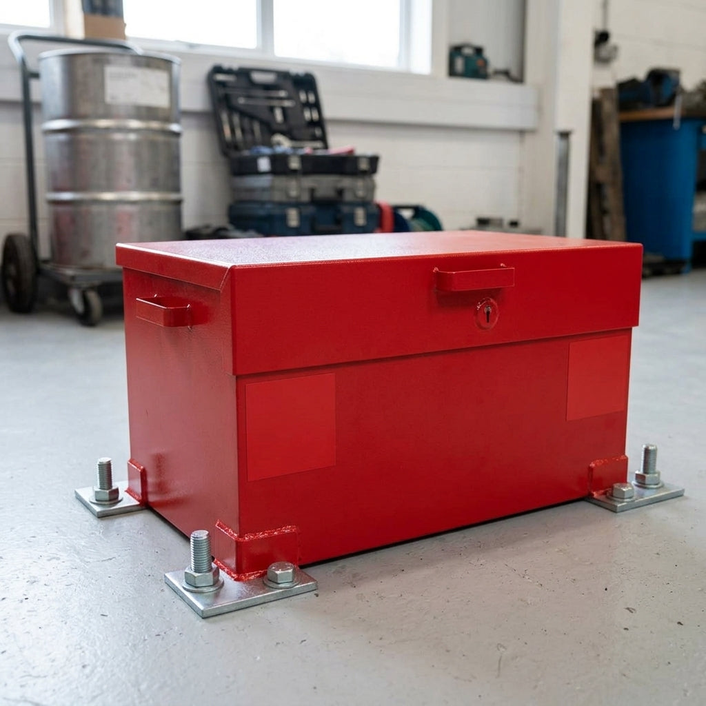 Chemical and Fuel Storage Box - Lockable Vault (view 2)