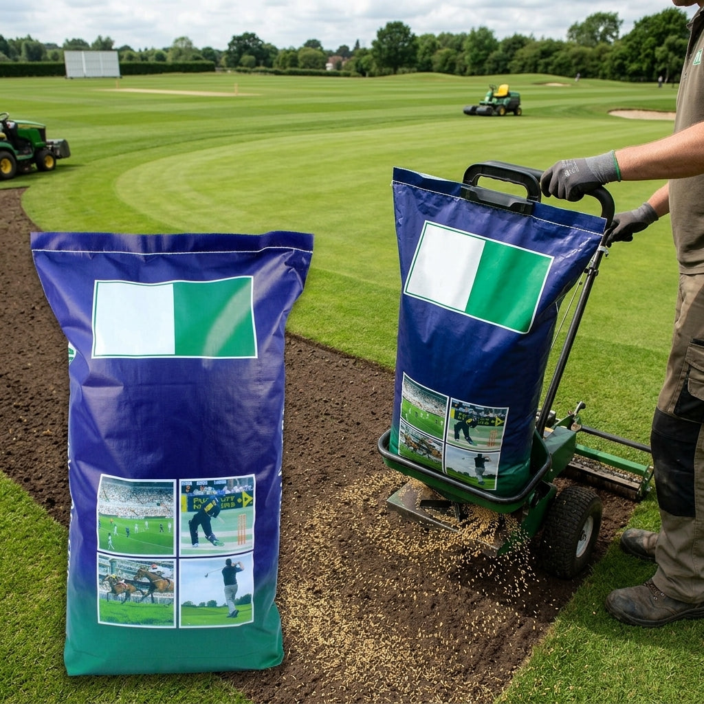 10kg bags of 100% browntop bent golf and bowling green grass seed