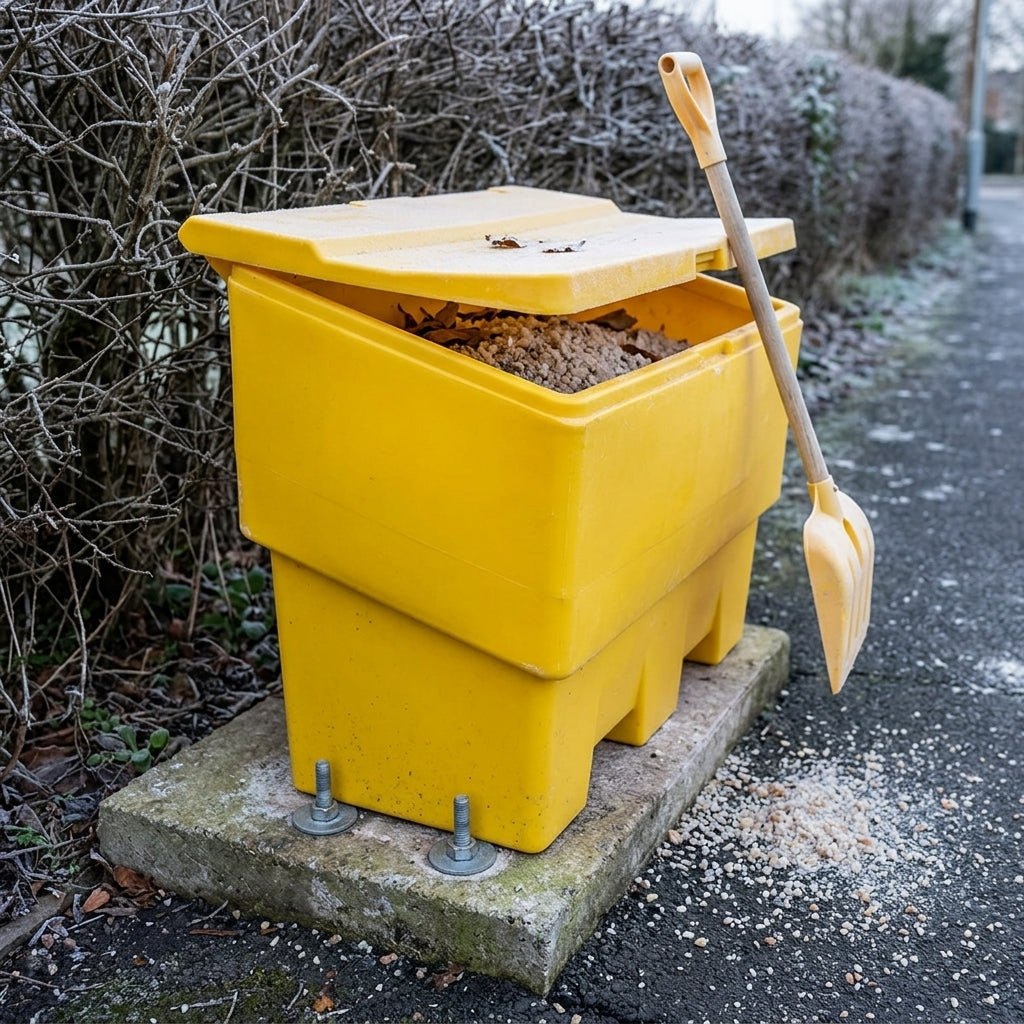 340L Grit Bin UV Stabilised Polyethylene
