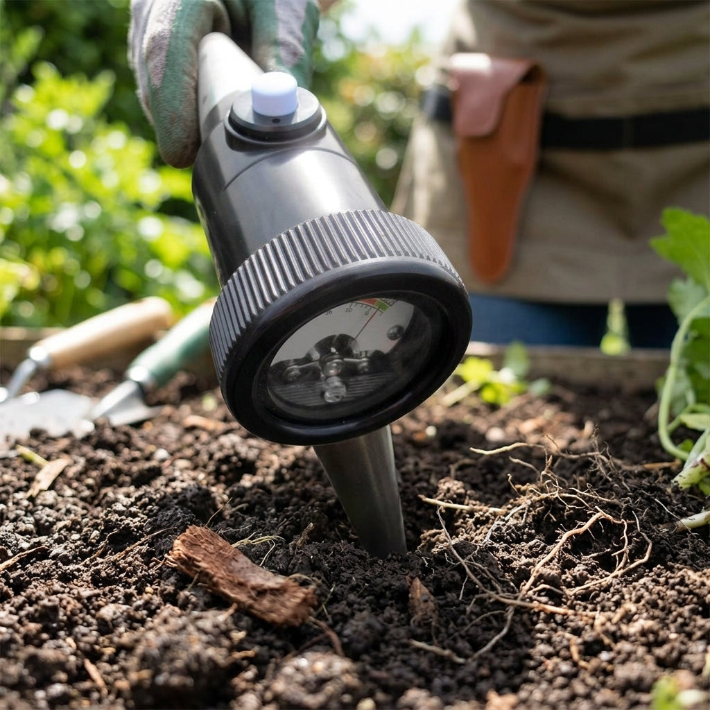 Compact Soil pH Meter for Quick Assessments