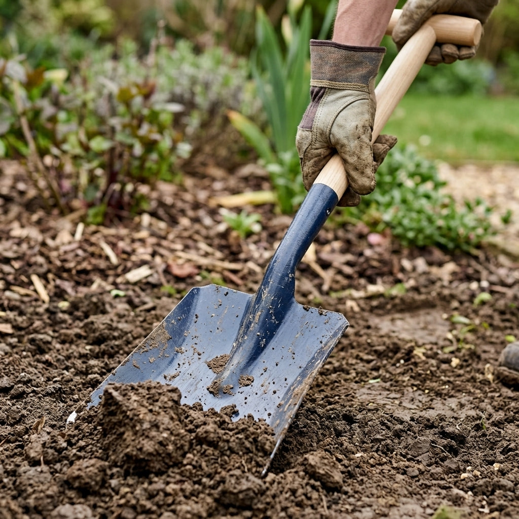 Square Mouth Shovel with Hardwood Handle (view 2)
