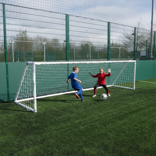 Galvanised Football Goal Posts for Junior 5 A Side