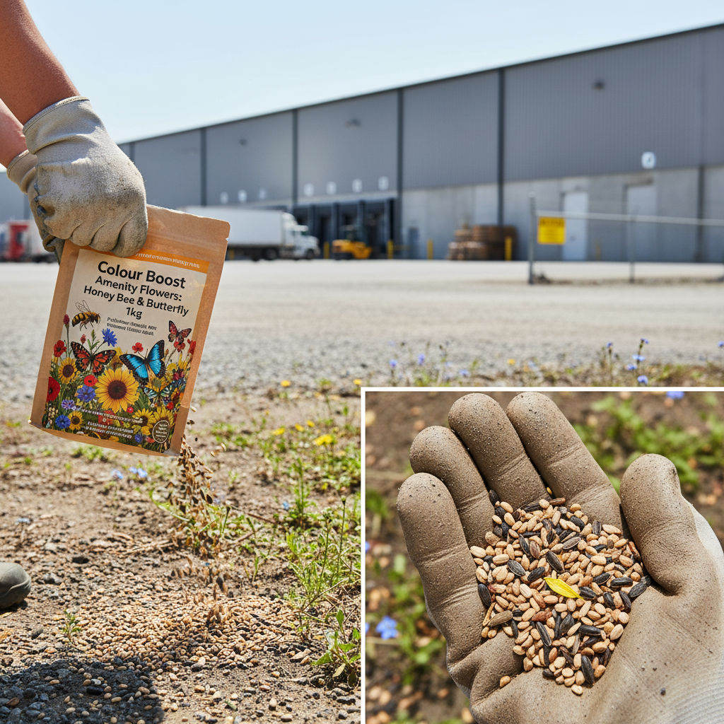 Wildflower Seed Mix for Honey Bees & Butterflies 1kg