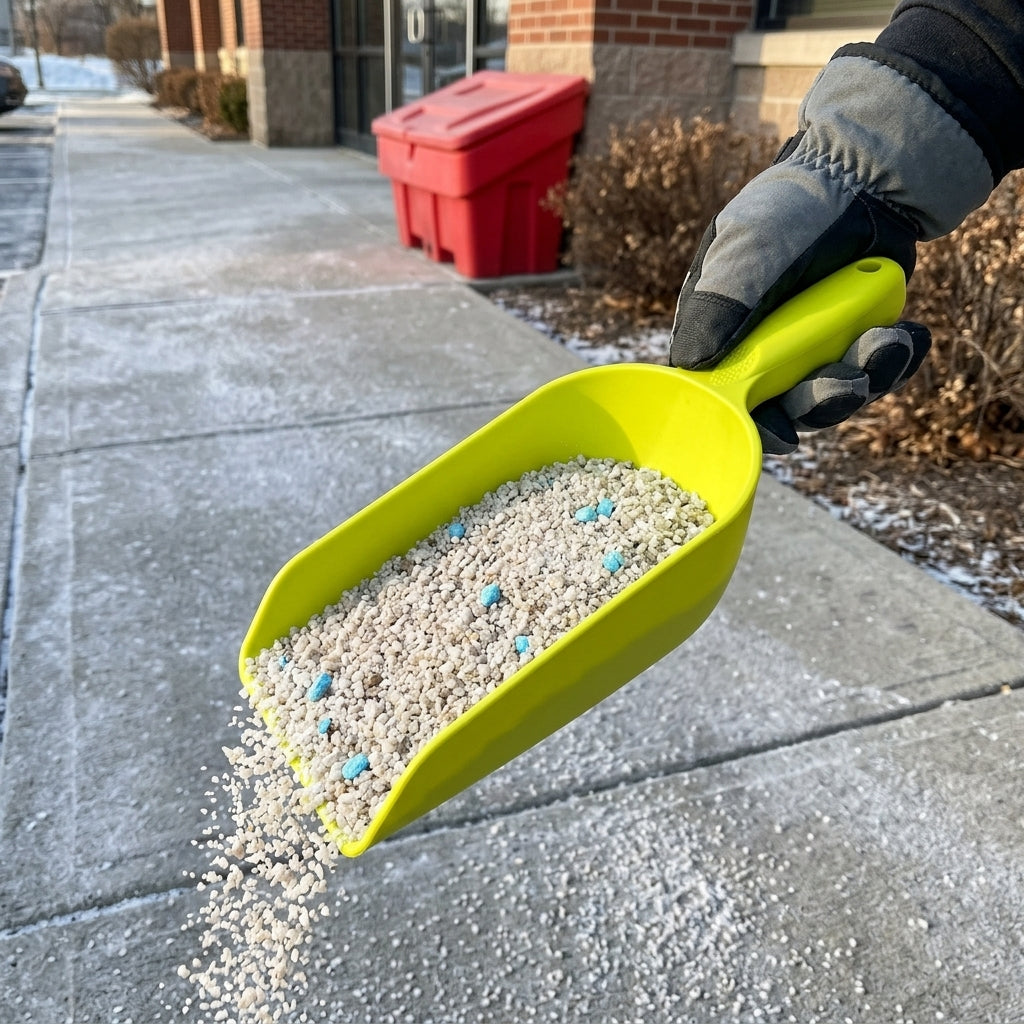 Grit Scoop for Rock Salt and Ice Melt