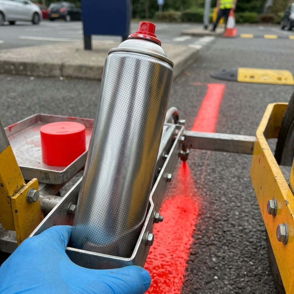 750ml Aerosol Line Marker Paint - Multiple Colours Available (view 2)