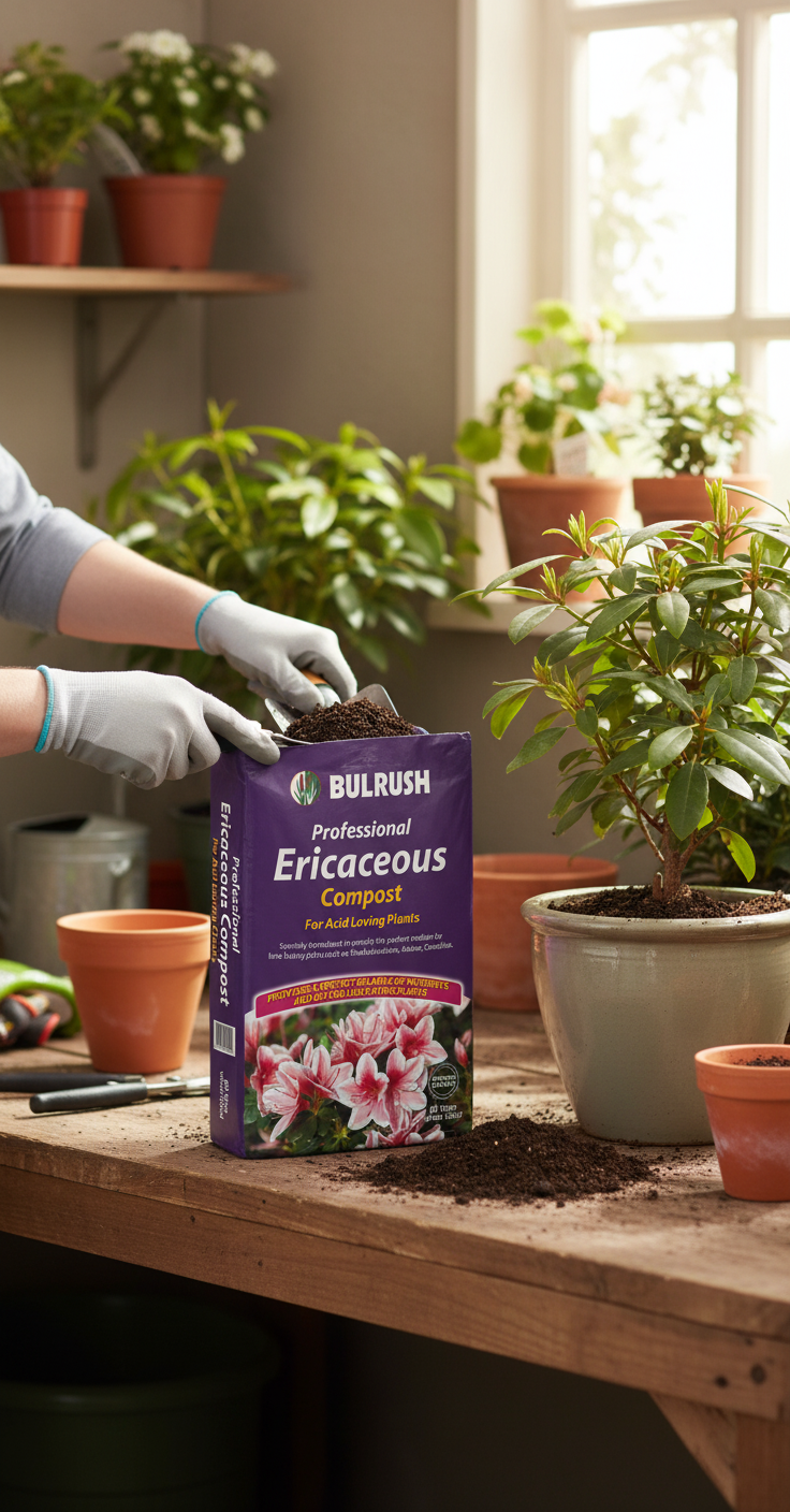 Ericaceous Compost 60L for Potting and Taking Cuttings