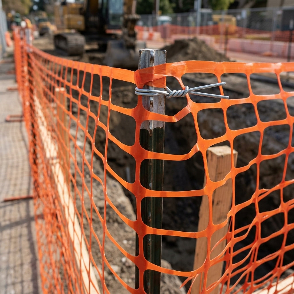 Barrier Fencing - Highly Visible Warning Barrier (view 2)