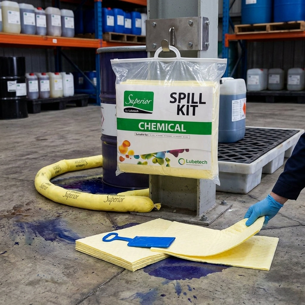 30L & 15L Chemical Spill Kits for Safe Clean-Up