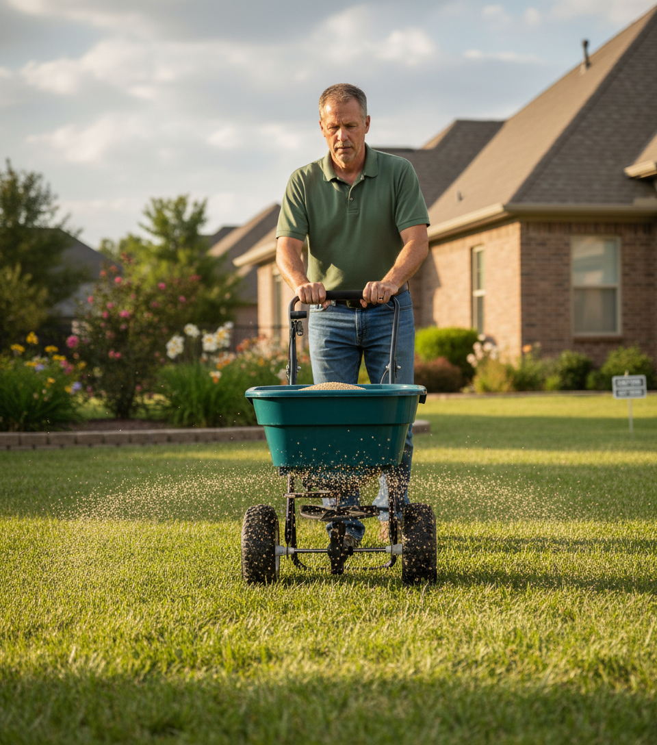 20kg Fertiliser and Salt Spreader - Image 2