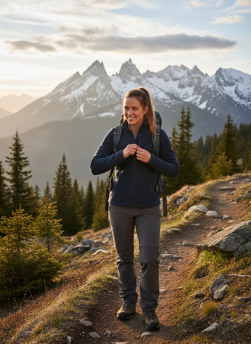 Women's Fleece Jacket - Image 2