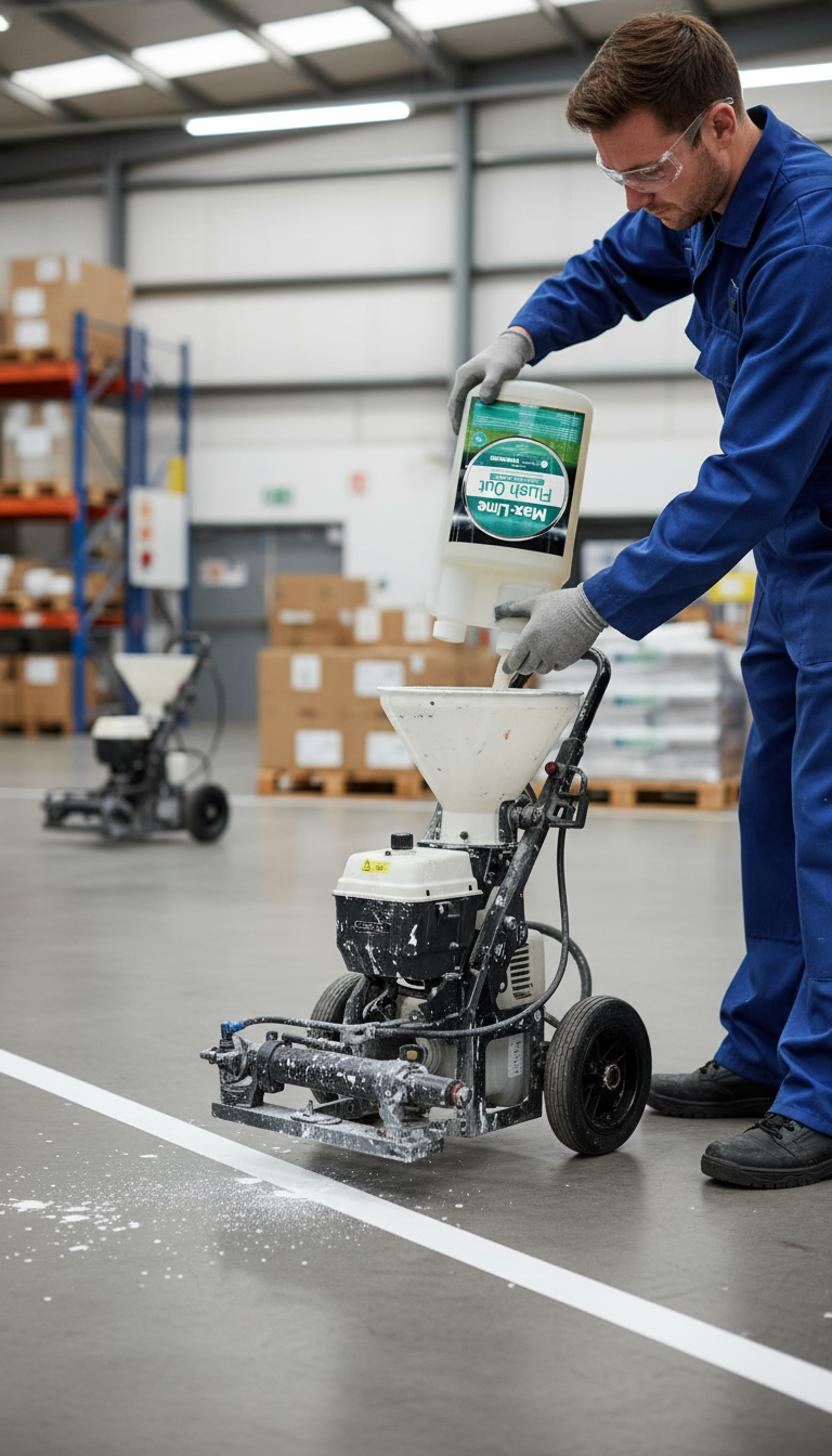Non-Toxic Cleaner for Line Marking Equipment 1L