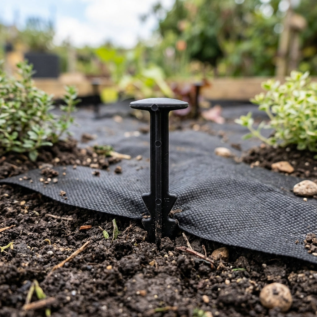 Plastic Reinforcement Pegs for Ground Cover Securing (view 2)