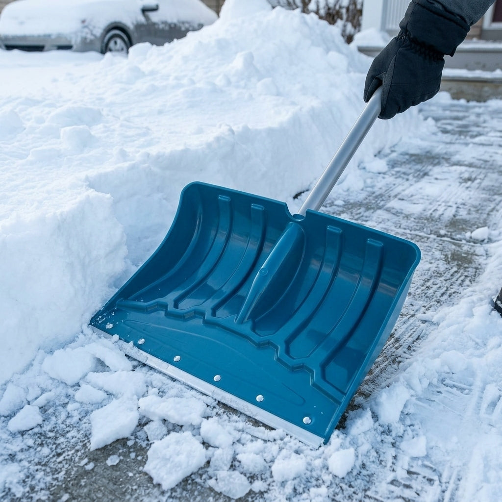 Heavy Duty Snow Shovel - Ideal for Ice Scraping