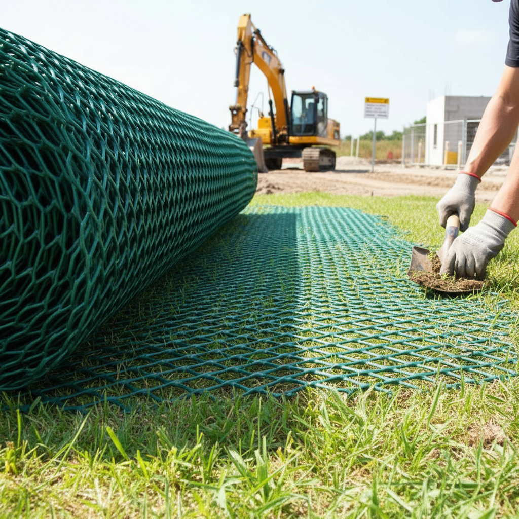 Grass Reinforcement Mesh for Lawn Stabilization