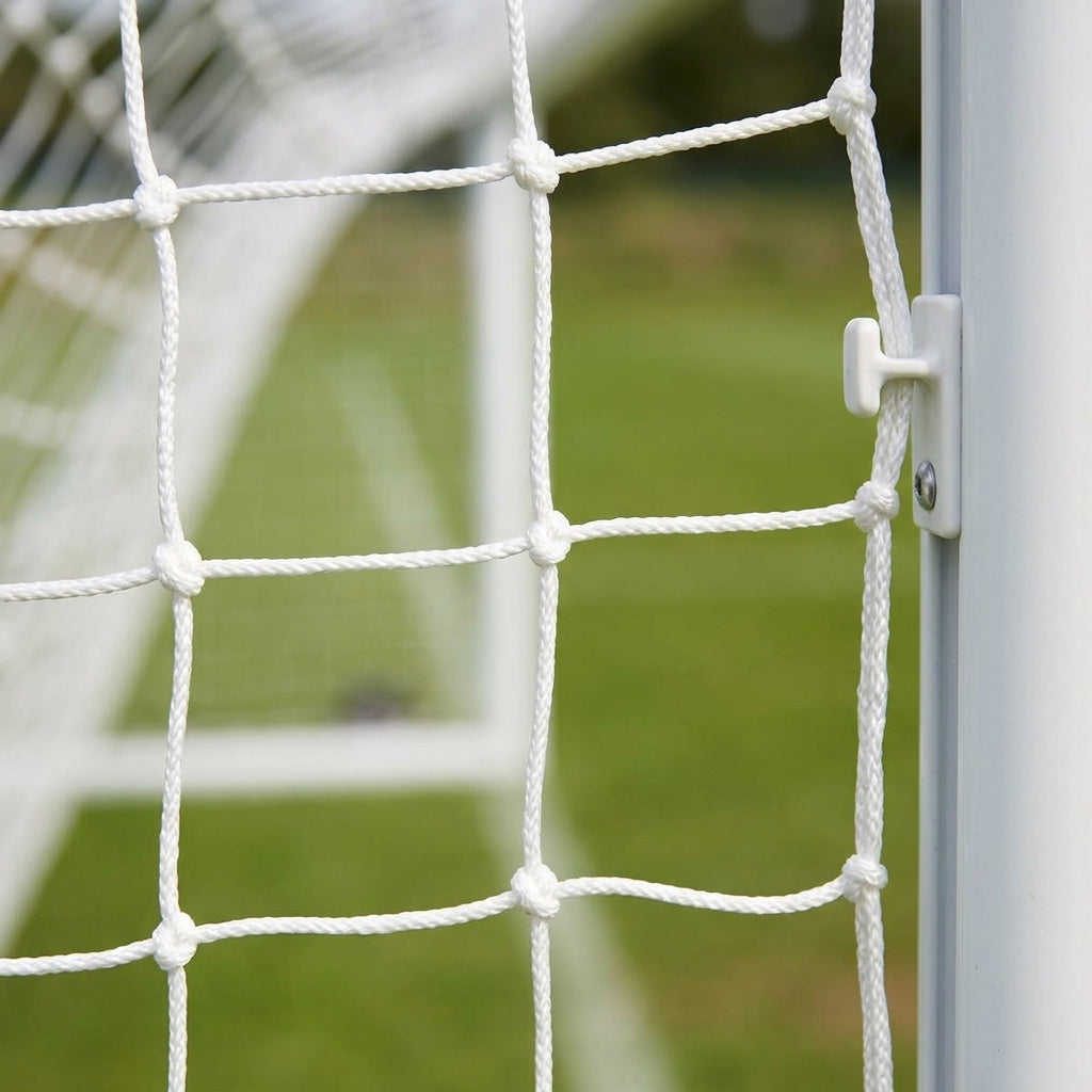 3.66m x 1.83m Mini Football Goal Net Aluminium (view 2)