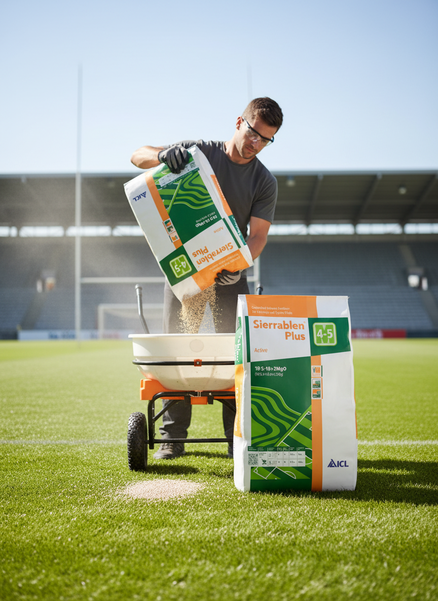 Controlled Release Fertiliser 18-5-18 +2MgO for Turf 25kg